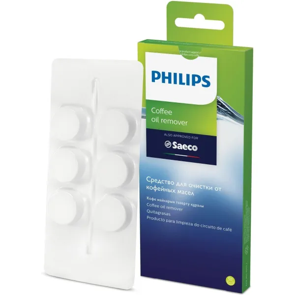 Philips Coffee oil remover tablets CA6704/10 Same as CA6704/60 For 6 uses / CA6704/10