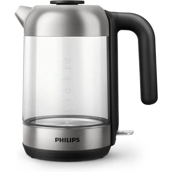 Philips Kettle HD9339/80 2200W 1.7l, Crystal glass, light status indicator / HD9339/80
