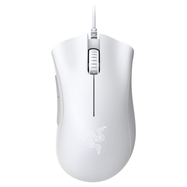 Razer Gaming Mouse DeathAdder Essential Ergonomic Optical mouse, White, Wired / RZ01-03850200-R3M1