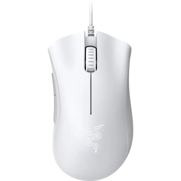 Razer Gaming Mouse DeathAdder Essential Ergonomic Optical mouse, White, Wired / RZ01-03850200-R3M1