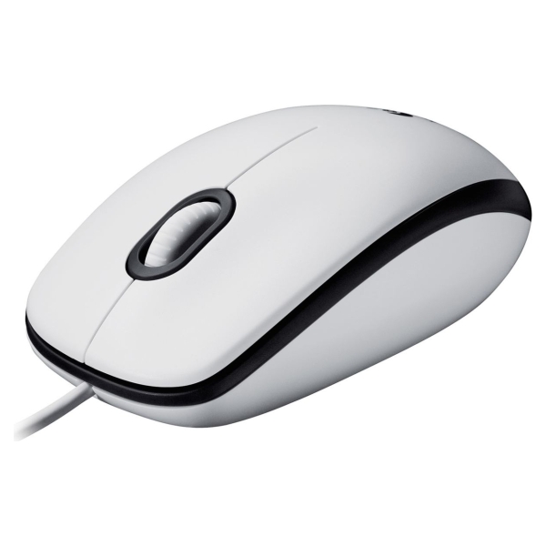 Logitech  Logitech Mouse M100 (910-006764), White / 910-006764