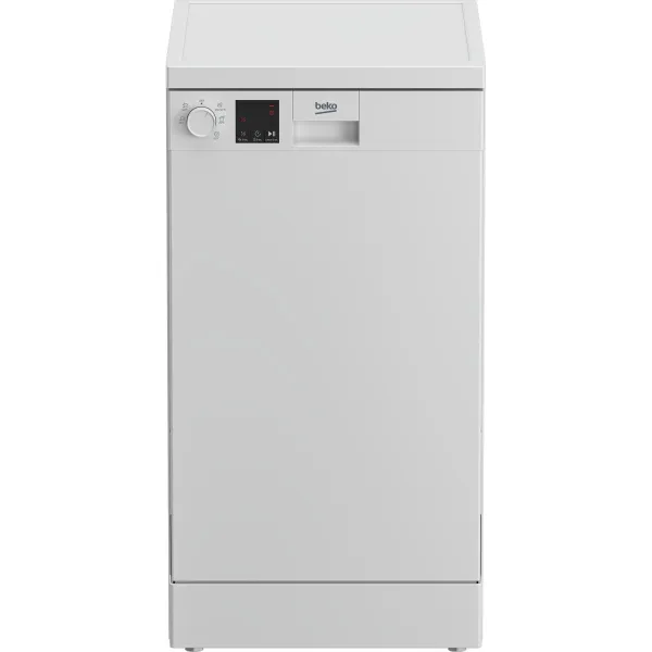 Beko Free standing Dishwasher DVS05024W, Energy class E (old A++), 45 cm, 5 programs, White / DVS05024W