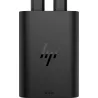 HP 65W USB-C Dual Port (45W+20W) GaN AC Power Adapter Travel Notebook Charger / fits ProBook 440 450 445 455, EliteBook 630 640 
