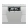 Whirlpool Built-In Dishwasher WIC 3C26 F, Energy class E (old A++) 60 cm, Third basket, 8 programs / WIC3C26F
