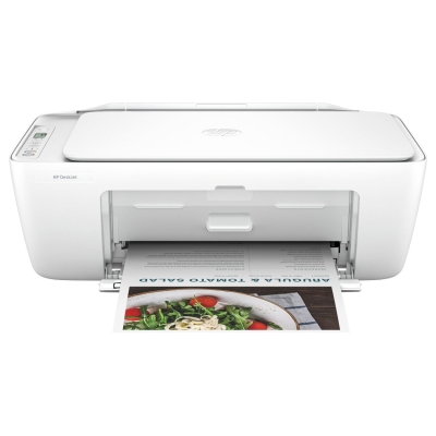 HP DeskJet 2810e AIO All-in-One Printer - A4 Color Ink, Print/Copy/Scan, Manual Duplex, WiFi, 7.5ppm, 50-100 pages per month / 5