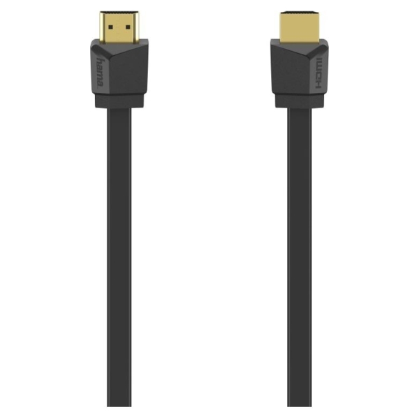 Hama 00205013 Flexi-Slim High-Speed HDMI Cable 4K Plug - Plug, Ethernet 1.5m