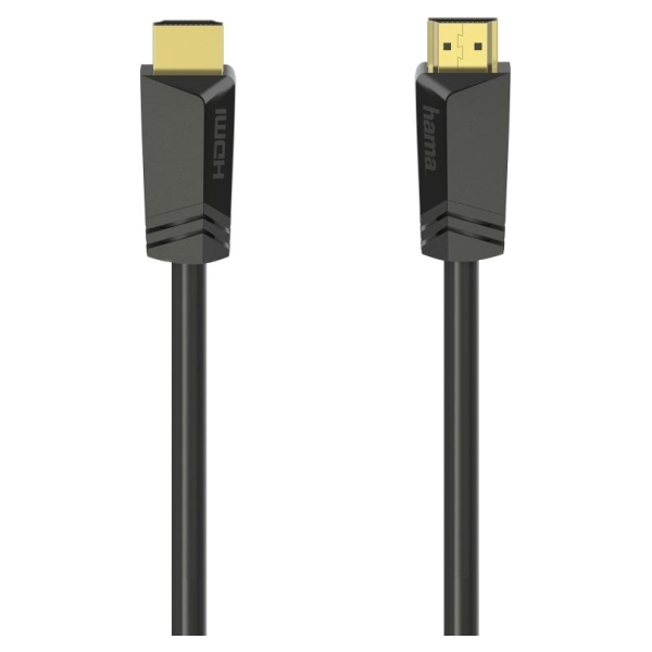 Hama 00205008 High-speed HDMI Cable, Plug - Plug 4K Ethernet, Gold-plated 7.5m