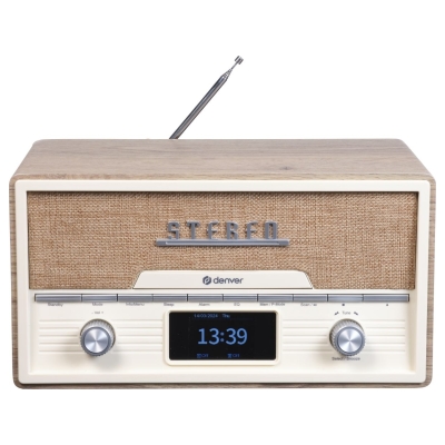 Denver MDA-525LW Light Wood