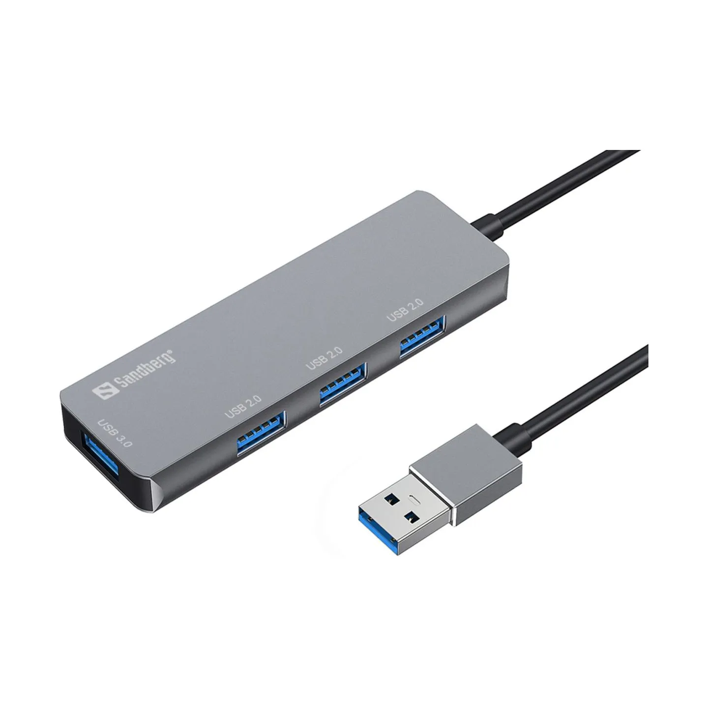 Sandberg 333-67 USB-A Hub 1xUSB3.0+3x2.0 SAVER