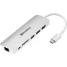 Sandberg USB-C Dock HDMI+LAN+SD+USB 61W