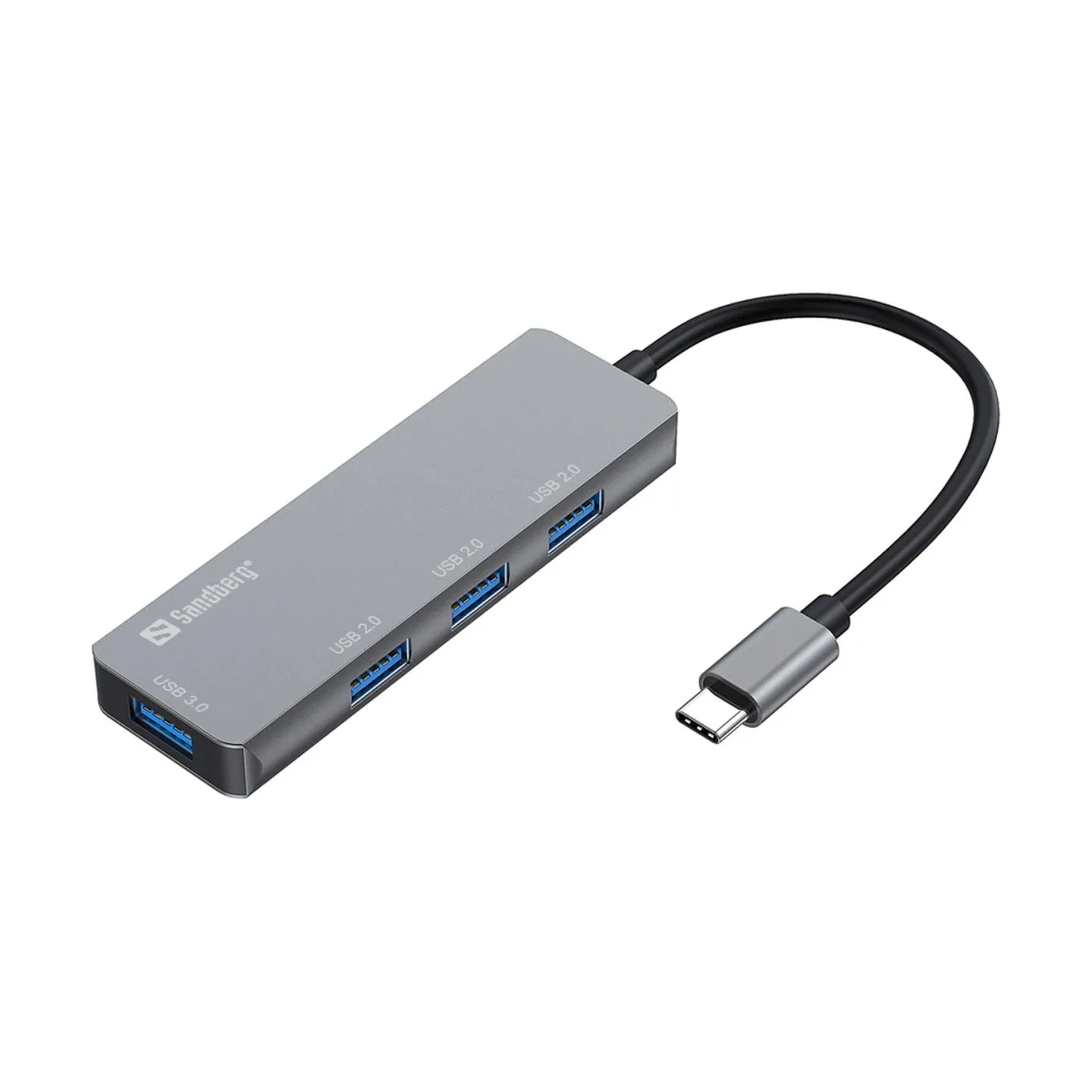 Sandberg 336-32 USB-C Hub 1xUSB3.0+3x2.0 Saver
