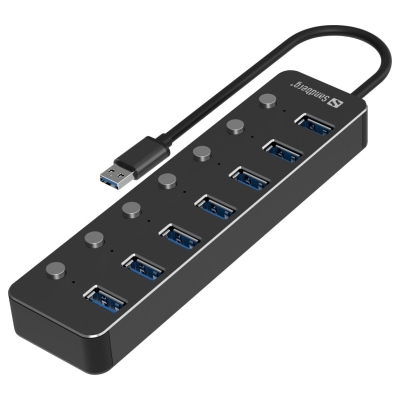 Sandberg 134-33 USB 3.0 Hub 7 Ports