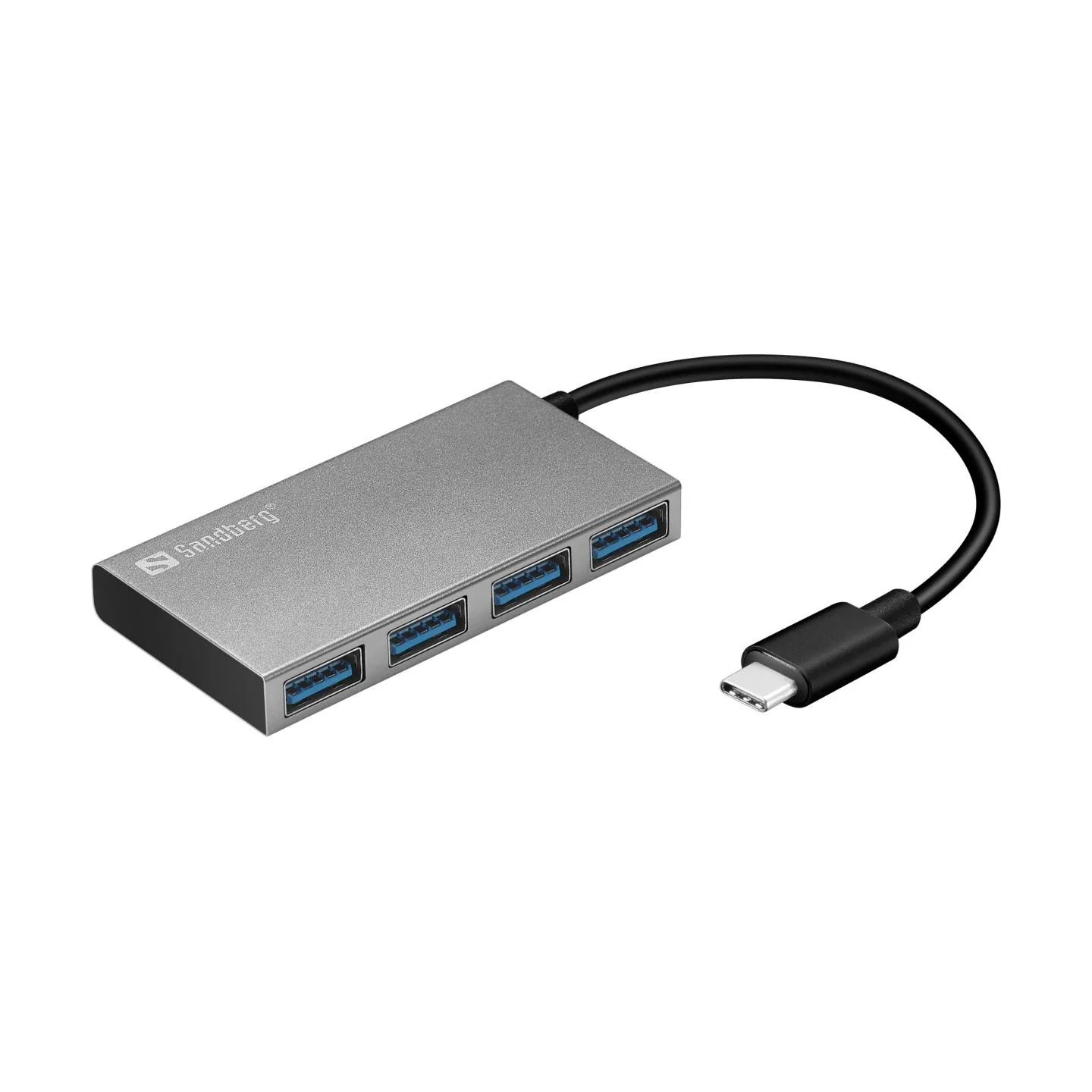 Sandberg 136-20 USB-C to 4 xUSB 3.0 Pocket Hub