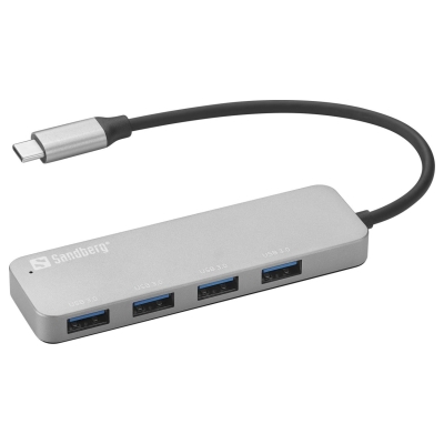 Sandberg 336-20 USB-C to 4 x USB 3.0 Hub SAVER