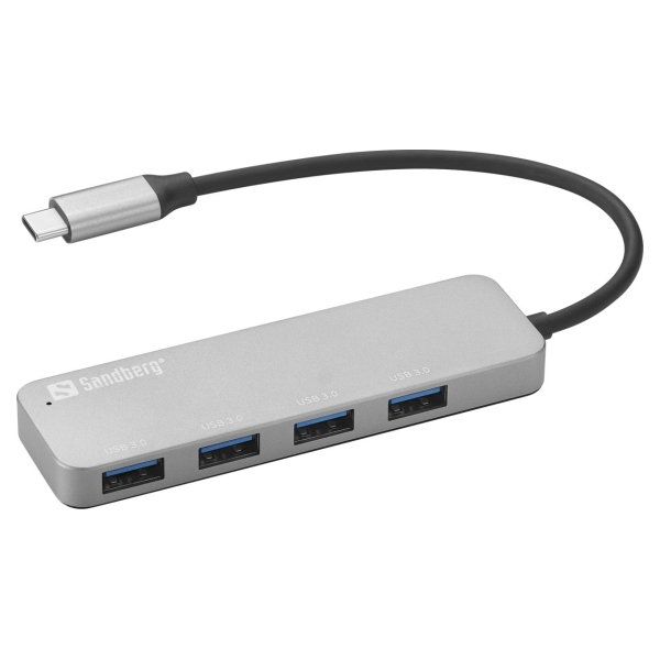 Sandberg 336-20 USB-C to 4 x USB 3.0 Hub SAVER
