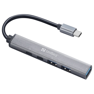 Sandberg 336-50 USB-C to 3xUSB-A+2xUSB-C Saver