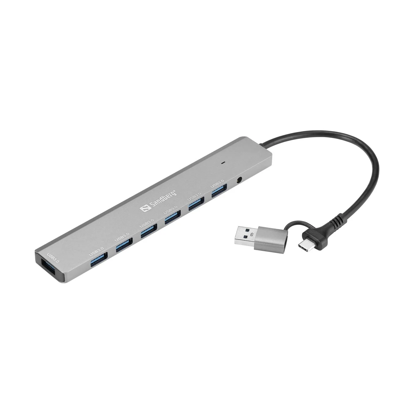 Sandberg 136-66 USB-C/A to 7 x USB 3.0 Hub