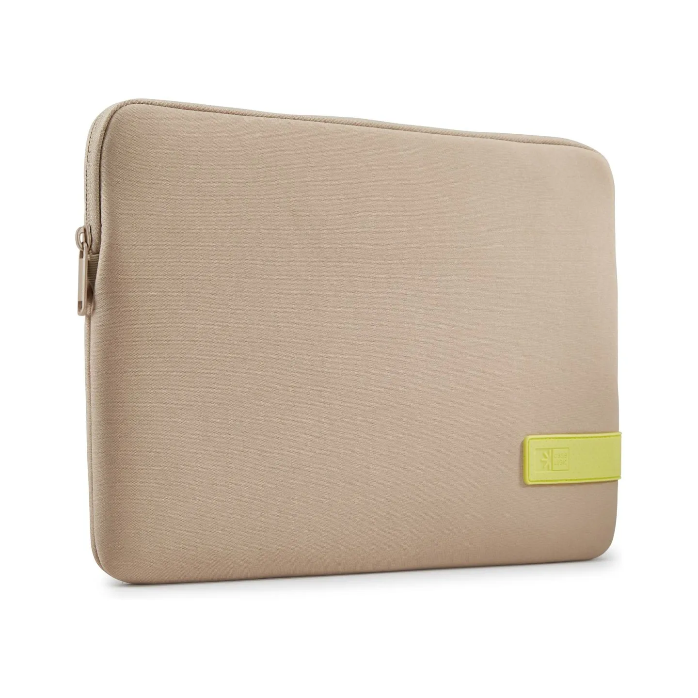 Case Logic 4699 Reflect Laptop Sleeve 15,6 REFPC-116 Plaza Taupe/Sun-Lime