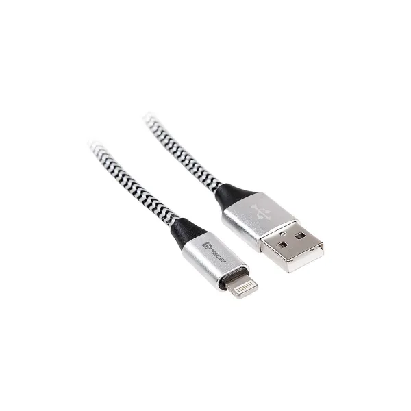 Tracer 46268 Lighting USB 2.0 Iphone AM 1m Black Silver