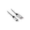 Tracer 46268 Lighting USB 2.0 Iphone AM 1m Black Silver