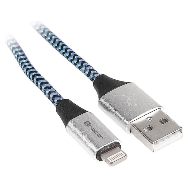 Tracer 46269 Lighting USB 2.0 Iphone AM 1m Black Blue