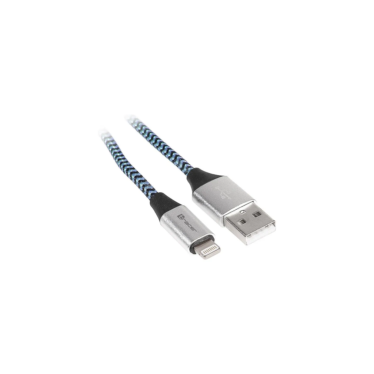Tracer 46269 Lighting USB 2.0 Iphone AM 1m Black Blue