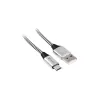 Tracer 46265 USB 2.0 Type C A Male 1m Black Silver