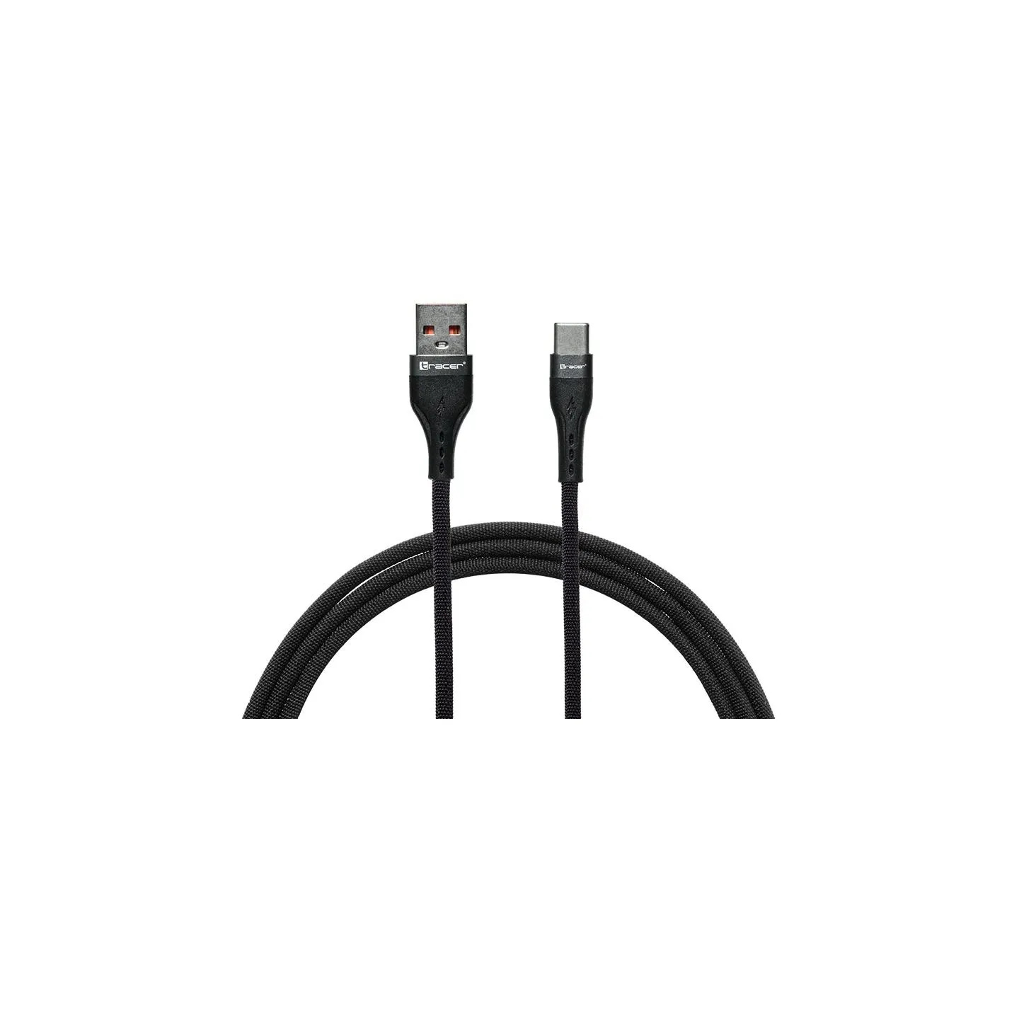 Tracer 47486 USB A - USB C  M/M 1m  Cable Black