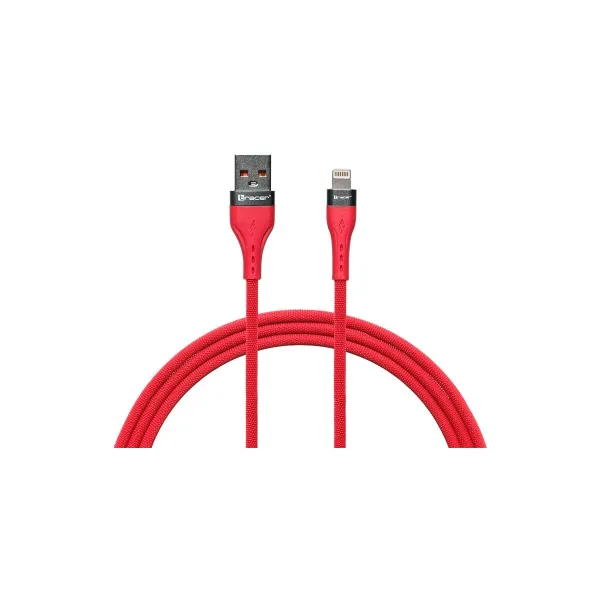 Tracer 47492 USB A - Lightning M/M 1m Cable Red