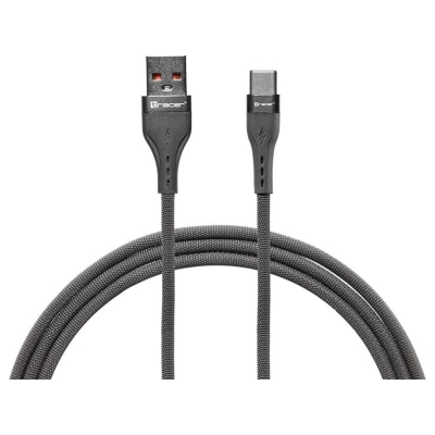 Tracer 47487 USB A - Type C M/M 1m  Cable Grey