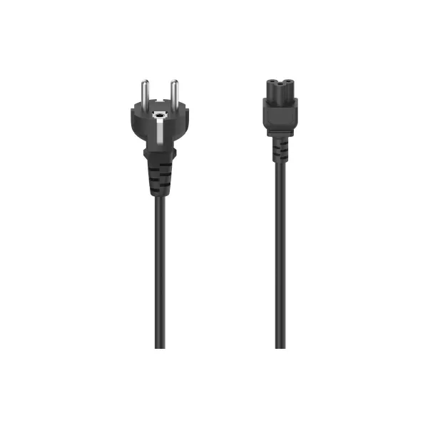 Hama 00200736 Mains Cable, Plug with Earth Contact 3-Pin 2.5m