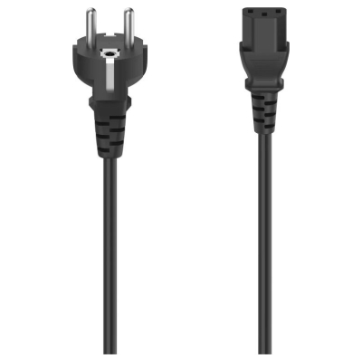 Hama 00200738 Power cord, Plug with Earth Contact 3-pin 2.5m