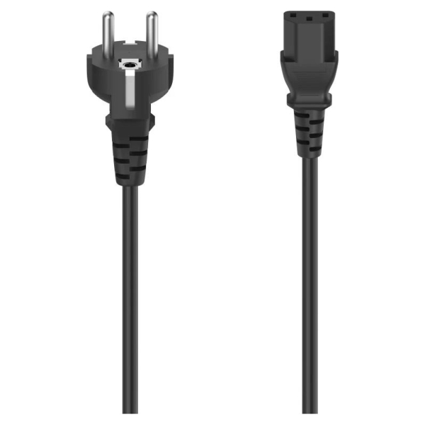 Hama 00200738 Power cord, Plug with Earth Contact 3-pin 2.5m