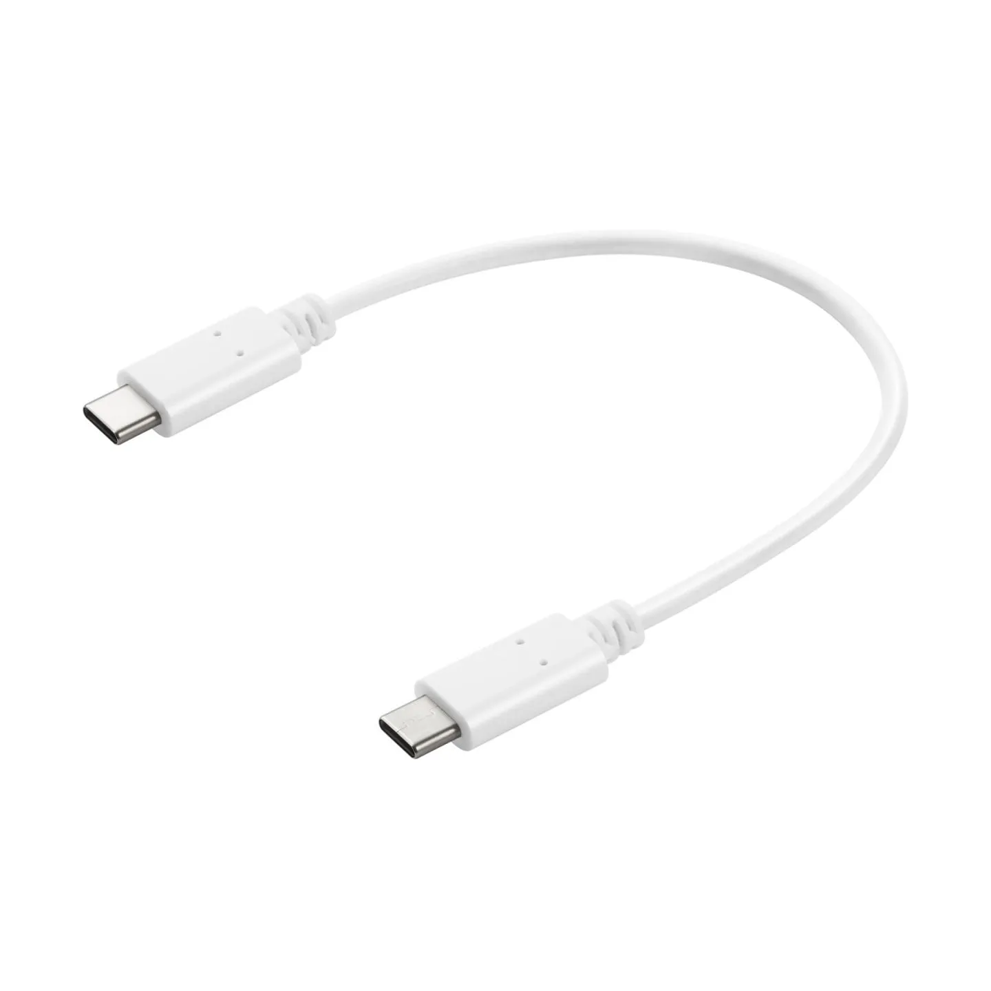 Sandberg 136-30 USB-C to USB-C Charge Cable White, 0.2M