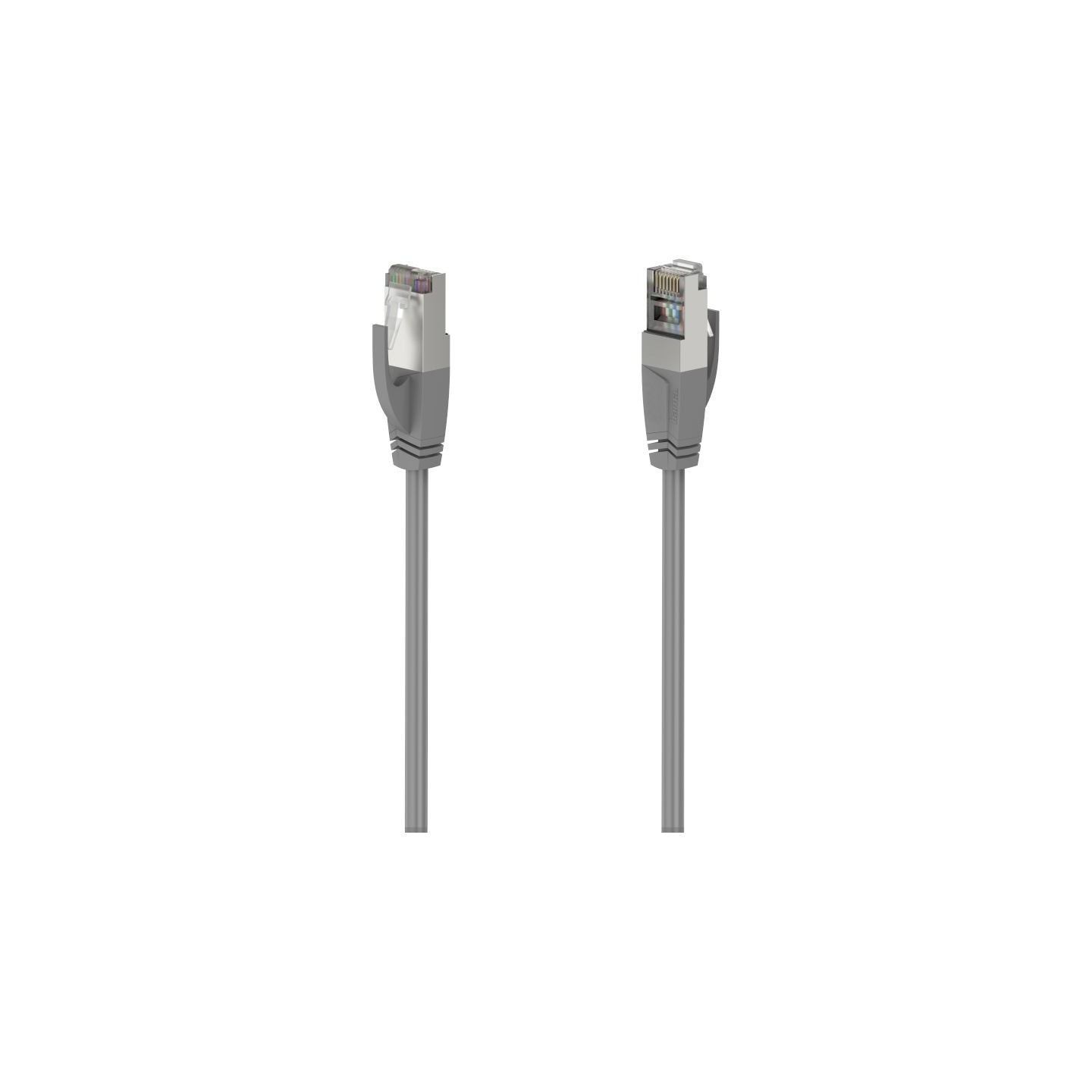 Hama 00200669 CAT5e Patch Cable, F/UTP Shielded, 3 M, Grey