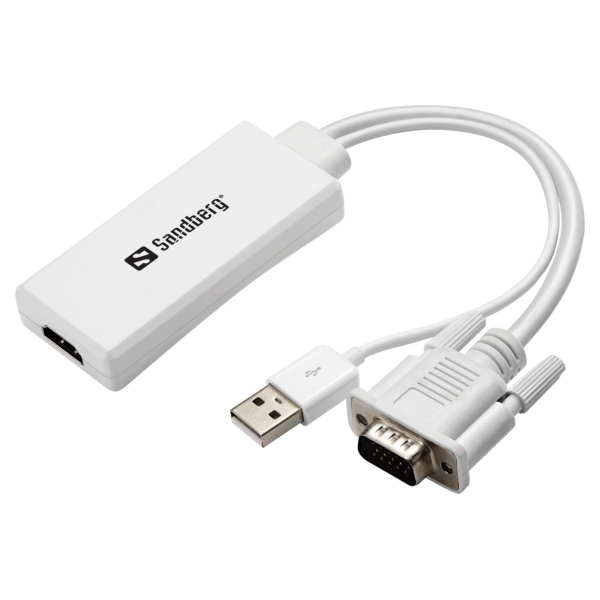 Sandberg 508-78 VGA+Audio to HDMI Converter