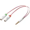 Sandberg 508-59 Headset Converter Dual->Single