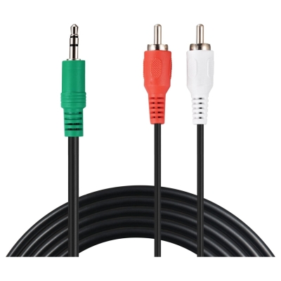 Sandberg 500-97 MiniJack-M->2xRCA-M 2m