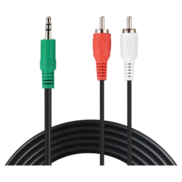 Sandberg 500-97 MiniJack-M->2xRCA-M 2m