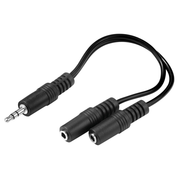 Sandberg 502-16 3.5mm MiniJack Splitter 1 to 2