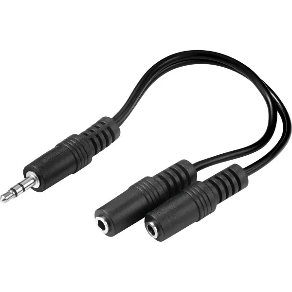 Sandberg 502-16 3.5mm MiniJack Splitter 1 to 2