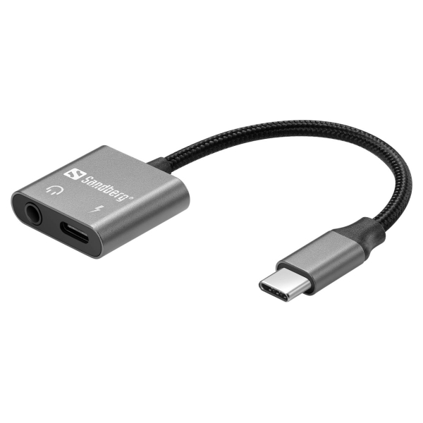 Sandberg 136-67 USB-C Audio Adapter PD65W