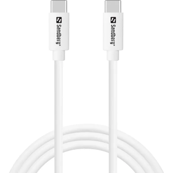 Sandberg 336-52 USB-C to USB-C 65W cable, 1M
