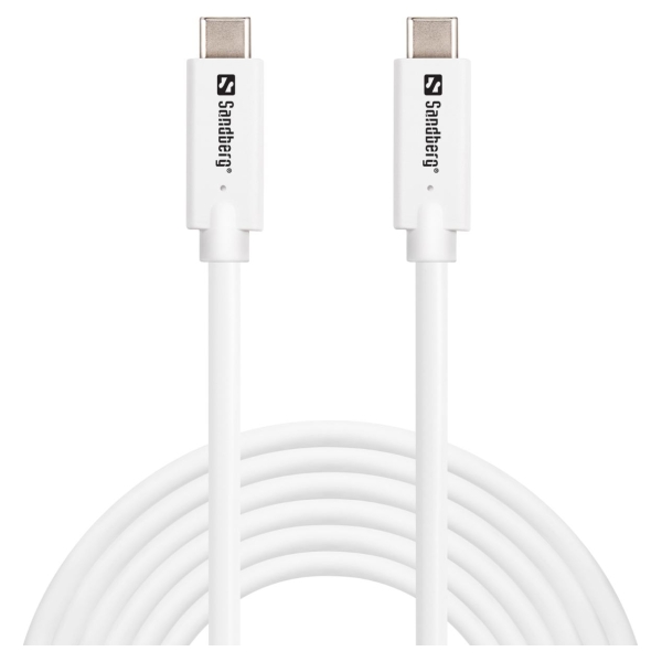 Sandberg 136-75 USB-C>C USB 3.2 Gen2 100W, 3m