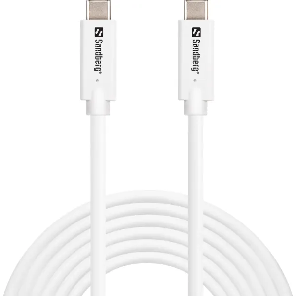 Sandberg 136-75 USB-C>C USB 3.2 Gen2 100W, 3m