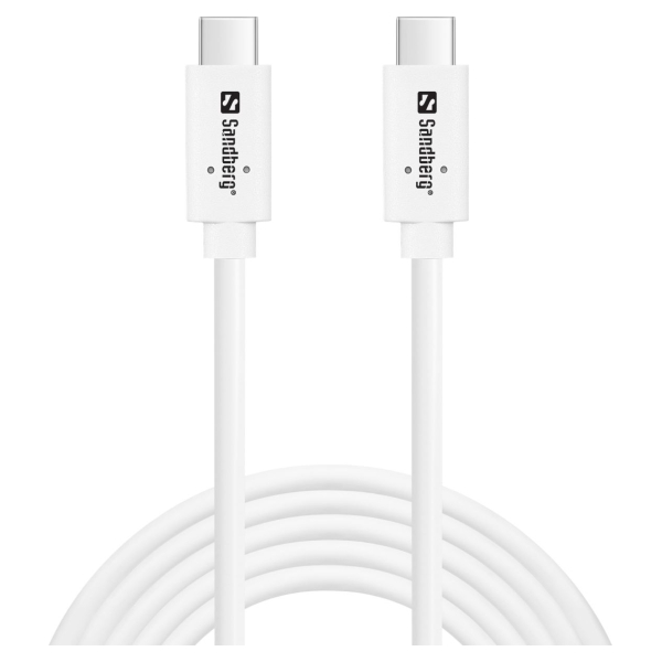 Sandberg 136-54 USB-C to USB-C USB 3.1 Gen2 PD 100W cable, 2M