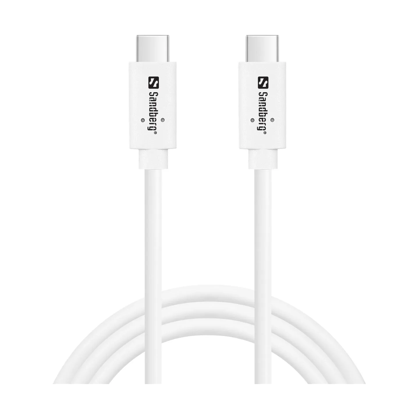 Sandberg 136-53 USB-C to USB-C  USB 3.1 Gen2 PD 100W cable, 1M