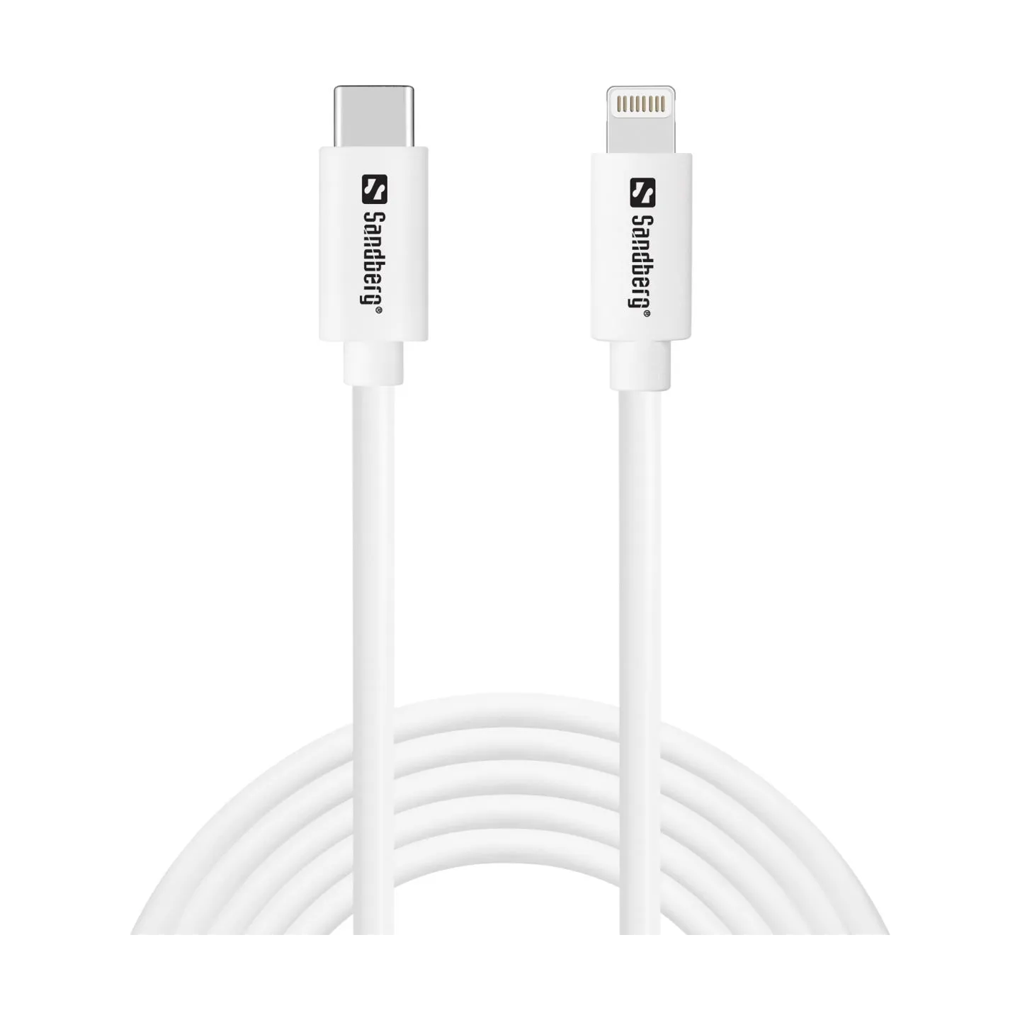 Sandberg 136-59 USB-C PD to Lightning MFI cable, 2M