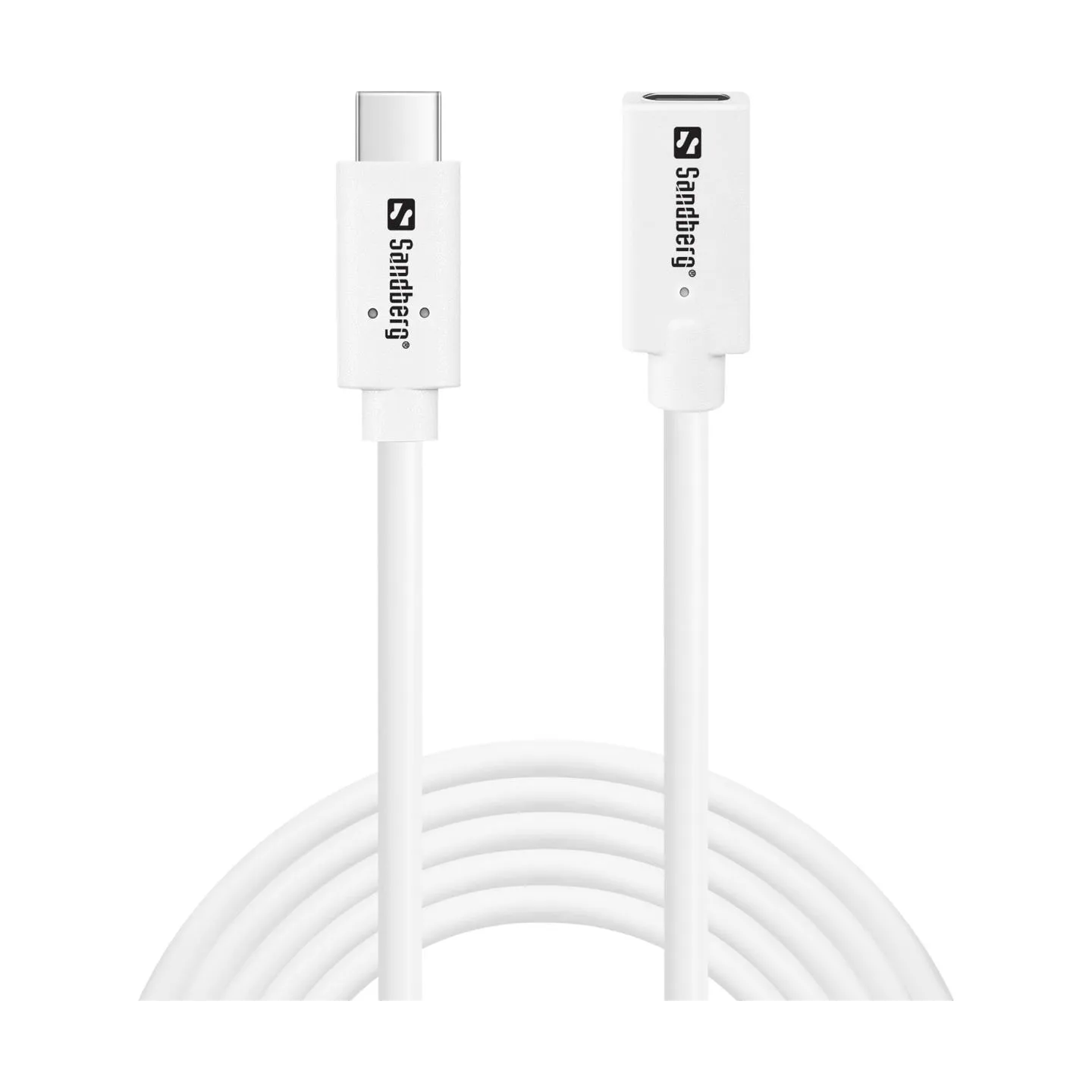 Sandberg 136-55 USB-C>C M-F USB 3.1 100W, 2M
