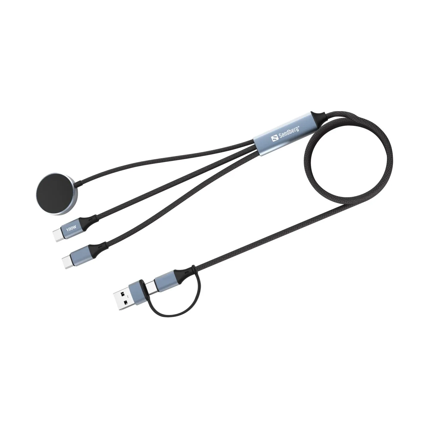Sandberg 441-69 3in1 Travel Charge Cable 100W
